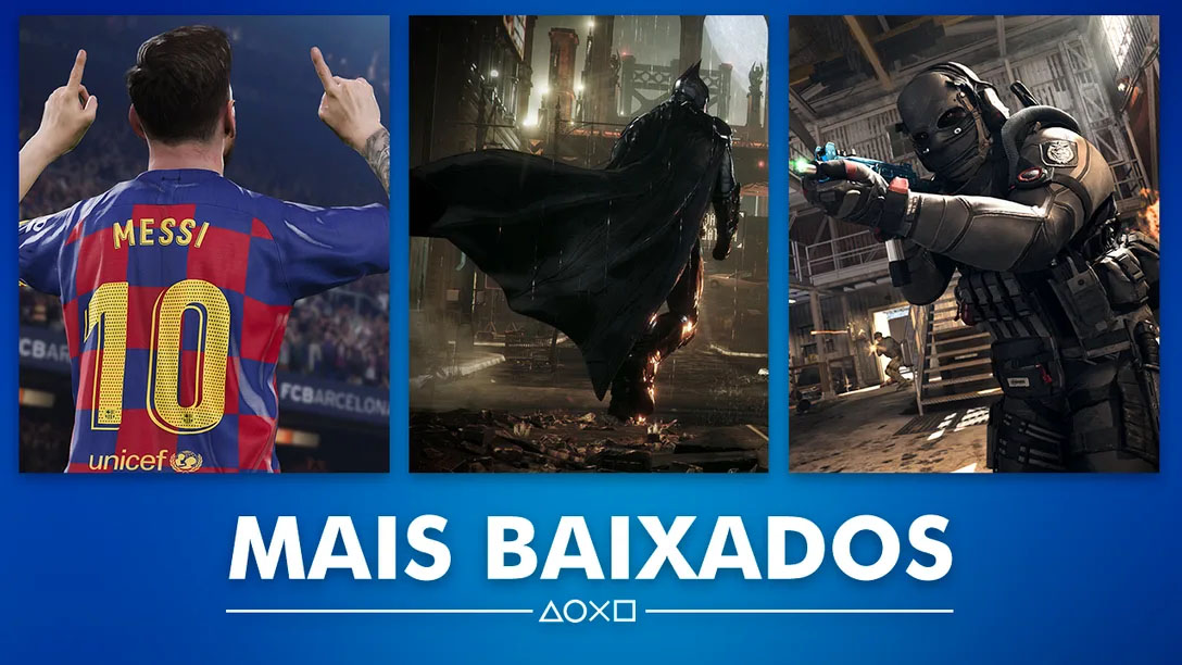 PS Store Mais Baixados Agosto 2020