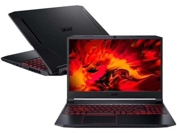 Notebook Gamer Acer Intel Core i5 8GB 1TB 256GB - SSD 15,6” NVIDIA GeForce GTX 1650 4GB AN515-5554L9