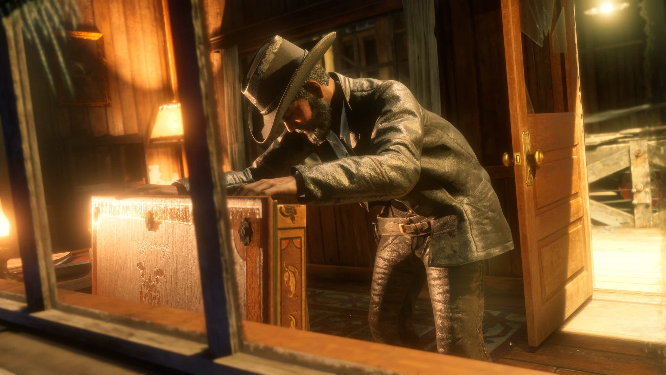 imagem de um personagem de Red Dead Online em busca de Capitale