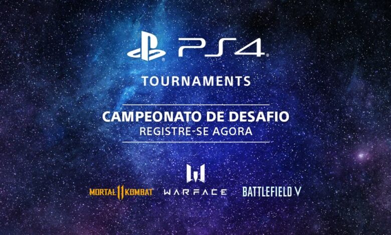 PS4 Tournaments: Campeonato de Desafio