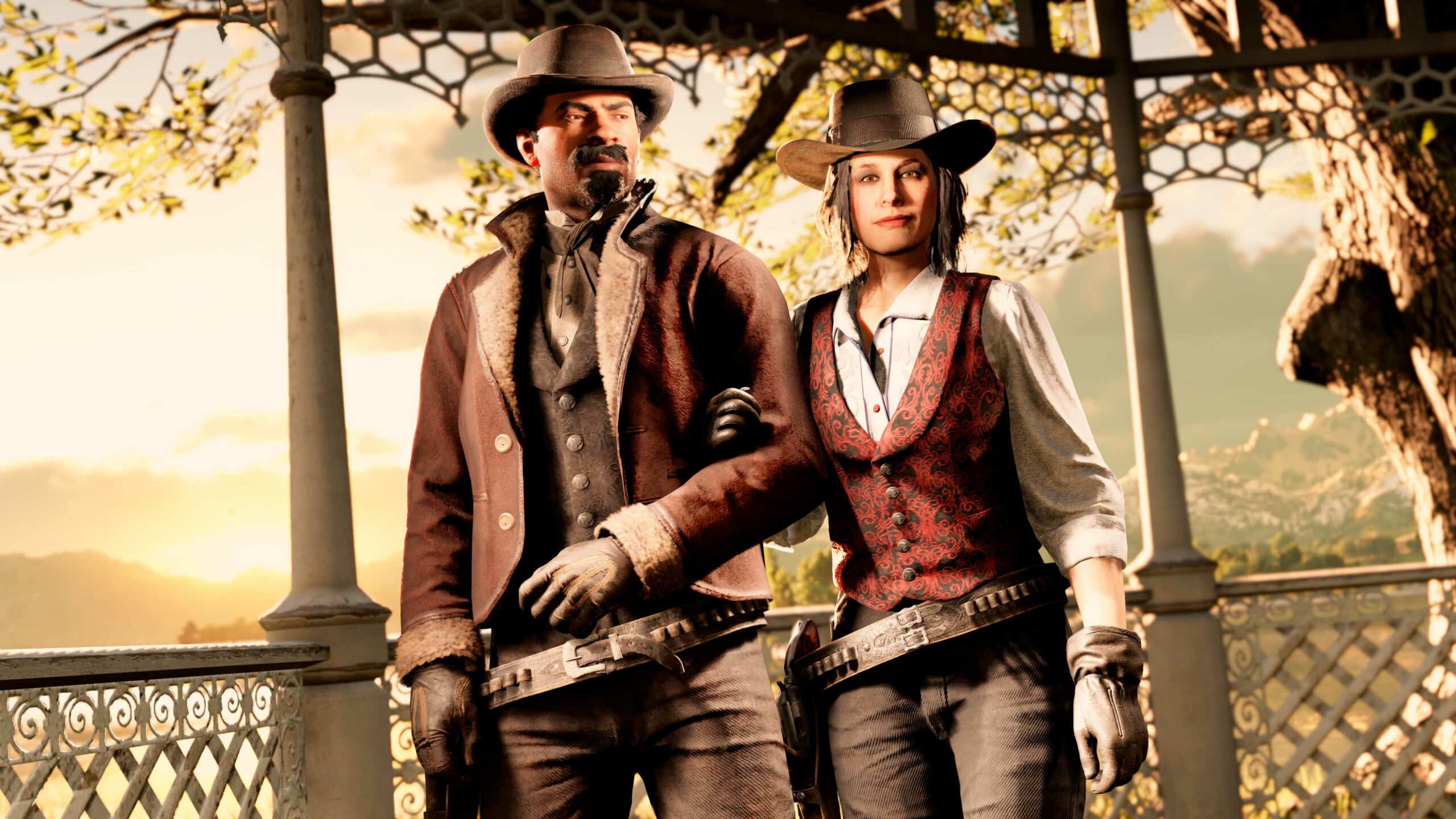 imagem de personagens de Red Dead Online