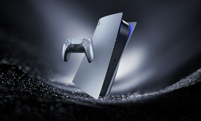 PS5 DualSense Sterling Silver