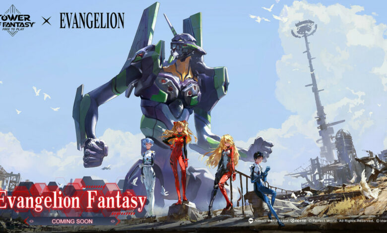 Tower of Fantasy com Evangelion