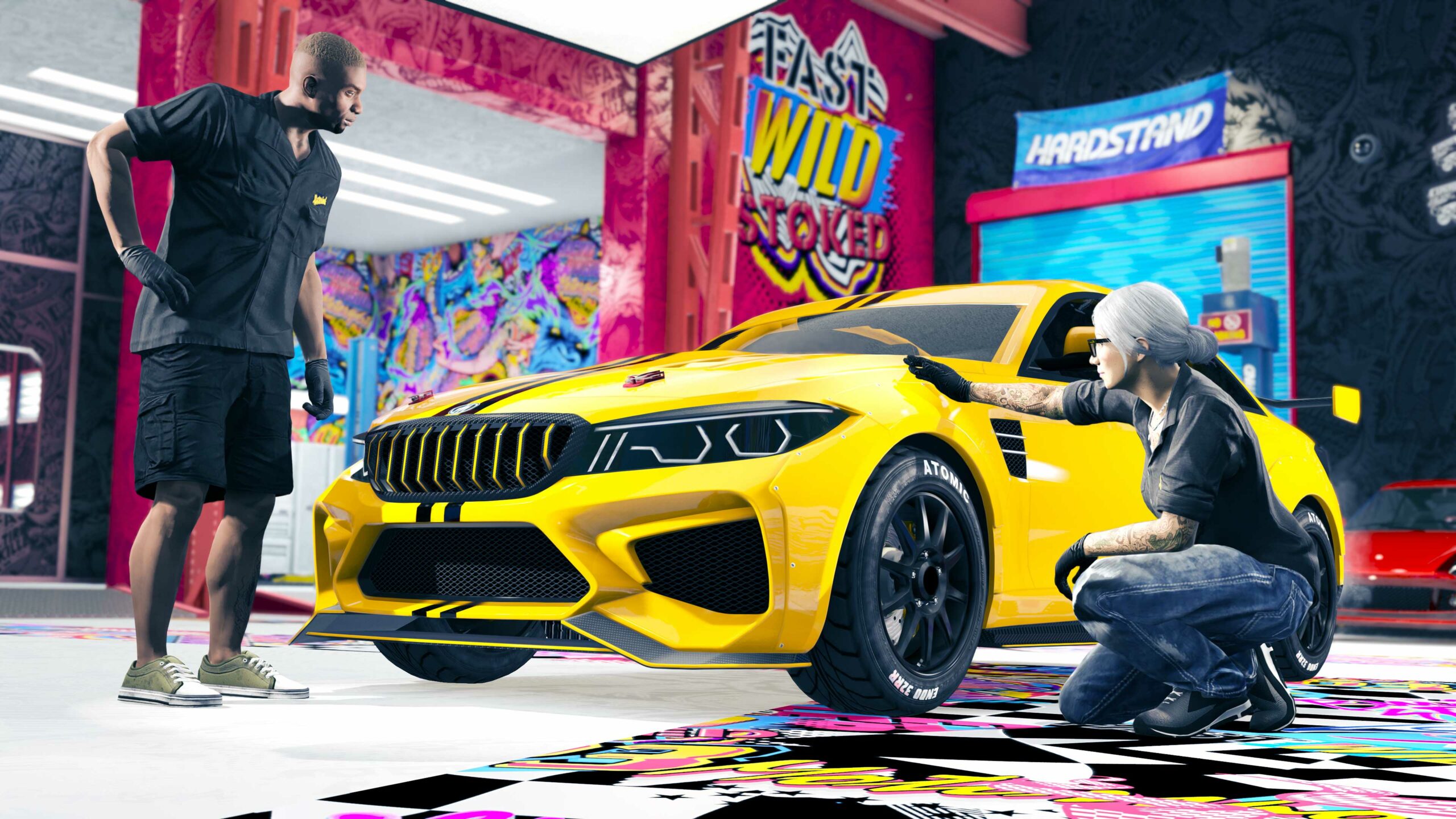 Imagem da Oficina de Tuning no GTA Online