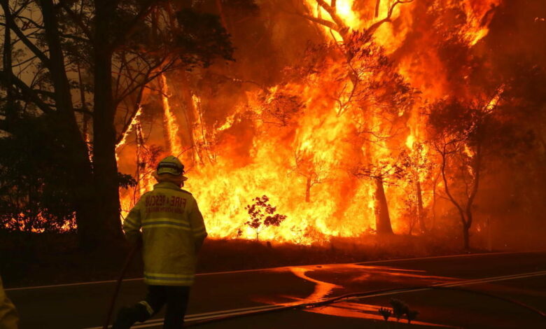 Incêndio Austrália