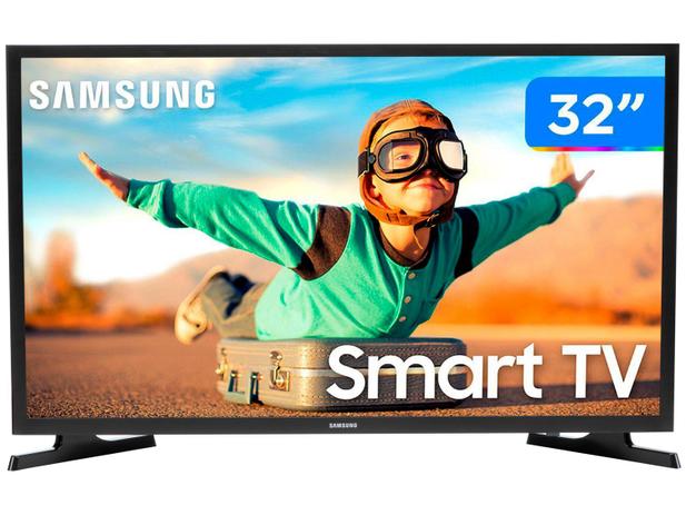 Smart TV HD LED 32” Samsung 32T4300A - Wi-Fi HDR 2 HDMI 1 USB