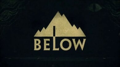 Below