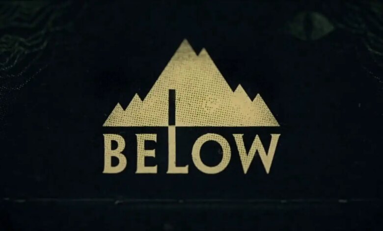 Below