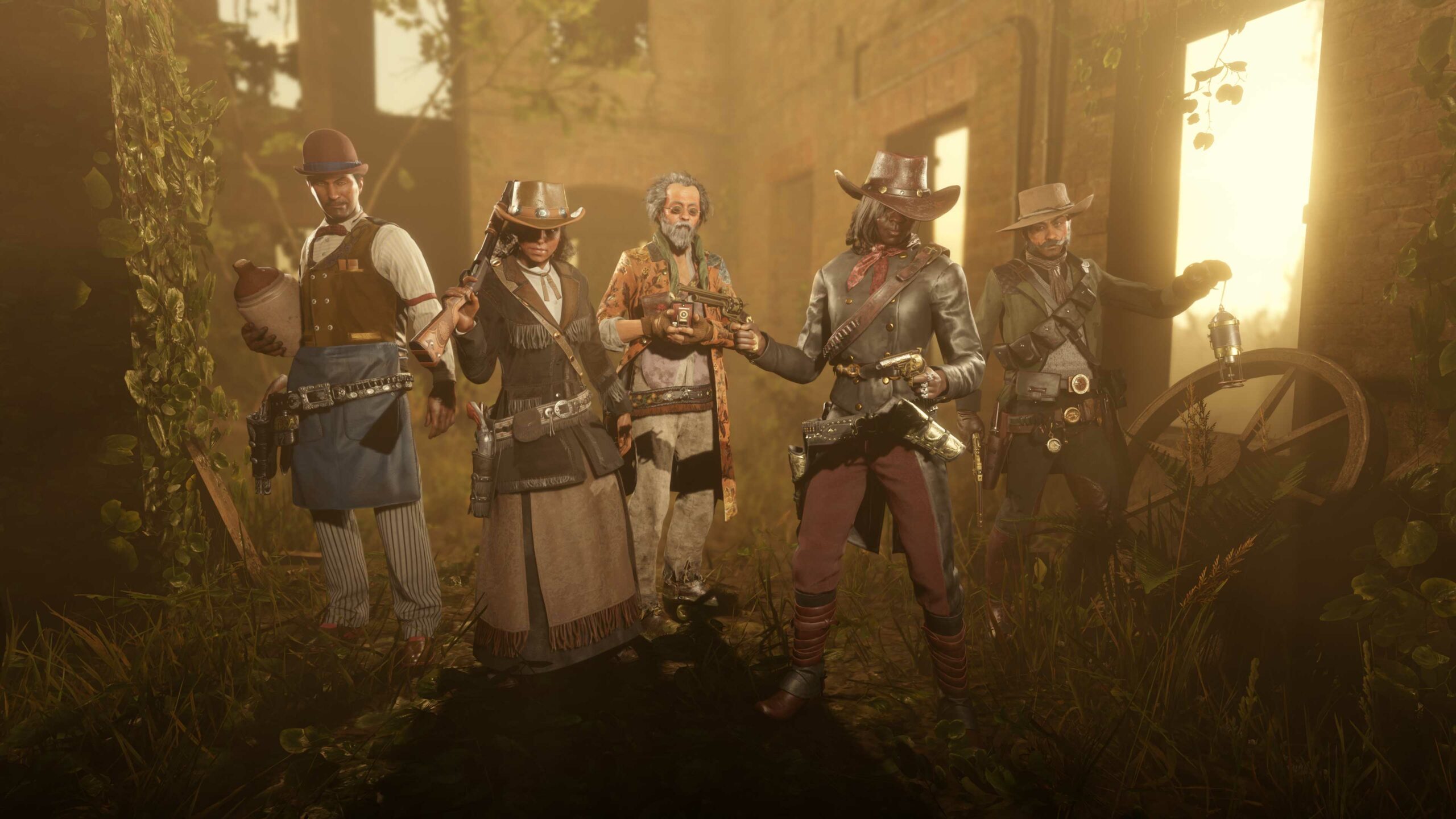 coleção de personagens de Red Dead Online