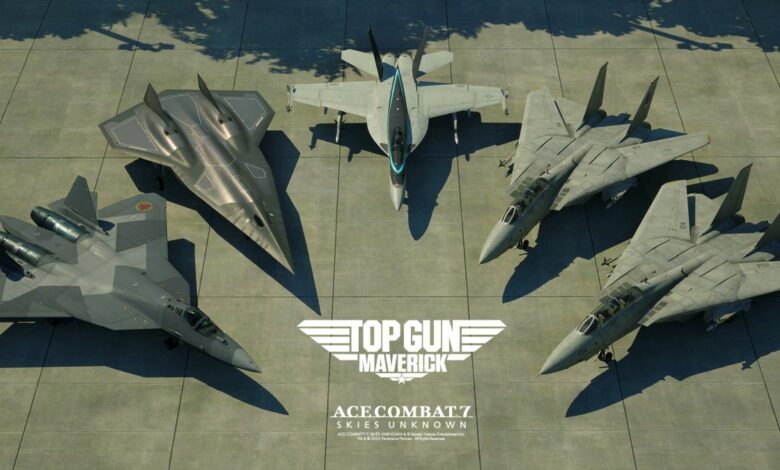 Top Gun: Maverick Aircraft Set de Ace Combat 7: Skies Unknown