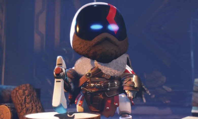 Astro Bot Kratos