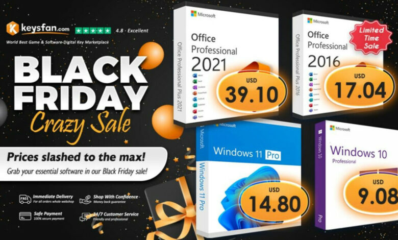 Black Friday Keysfan Windows 11