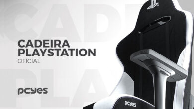 Cadeira Gamer PlayStation Branca|Cadeira Gamer PlayStation Branca