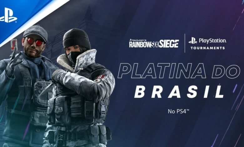 Platina do Brasil Rainbow Six Siege