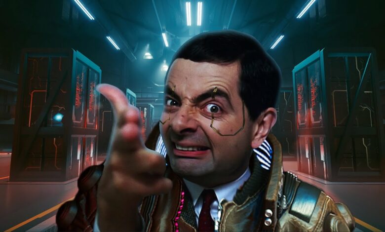 Cyberpunk 2077 Mr Bean