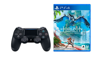 DualShock 4 com Horizon Forbidden West|God of War: Ragnarok