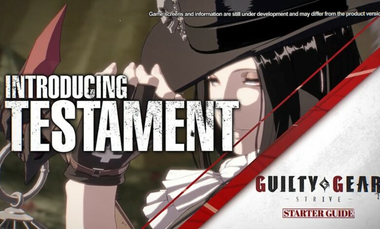 Guilty Gear Strive Testament