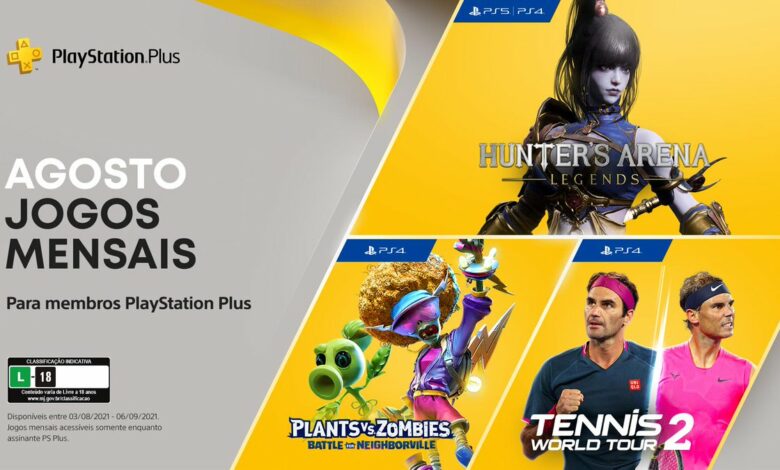 PS Plus Agosto 2021