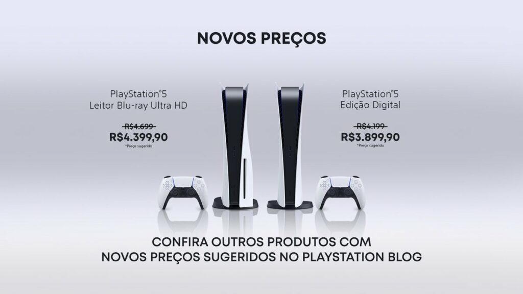 PS5 Preço