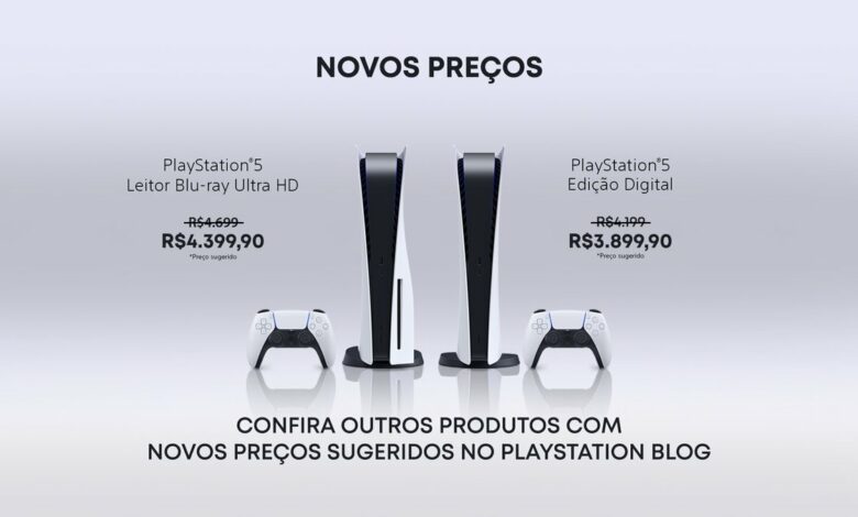 PS5 Preço