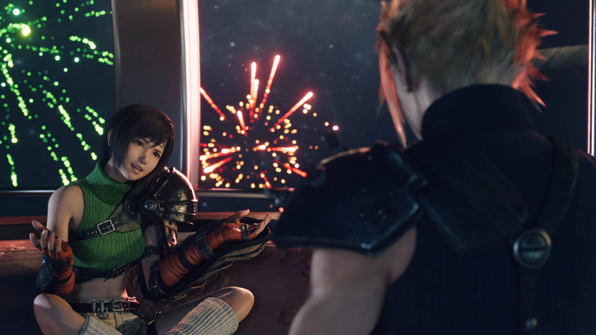 Cloud e Yuffie em Final Fantasy VII Rebirth