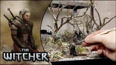 The Witcher 3: Wild Hunt Diorama