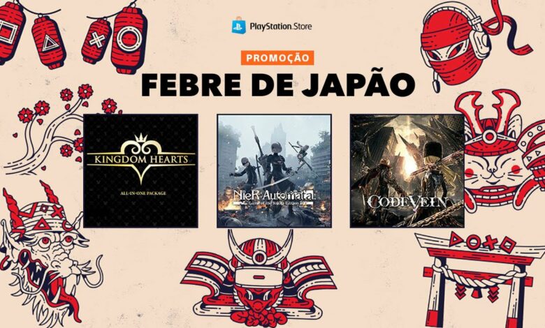 PS Store Febre de Japão