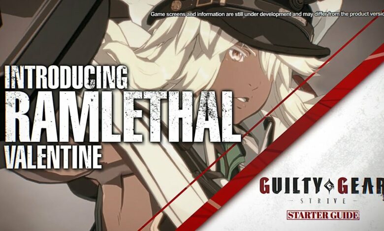 Guilty Gear Strive Ramlethal Valentine