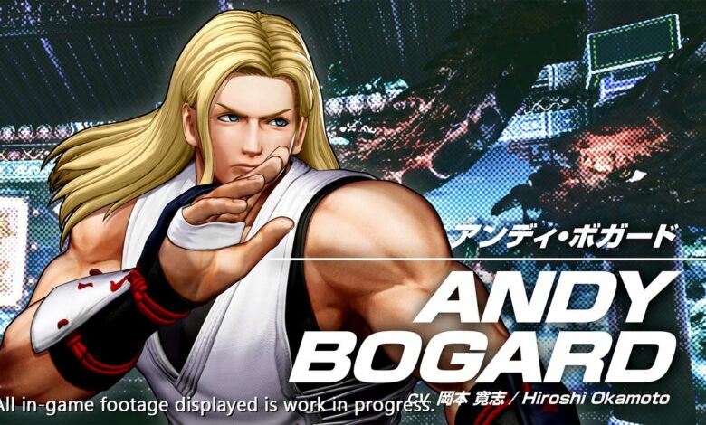 The King of Fighters XV Andy Bogard