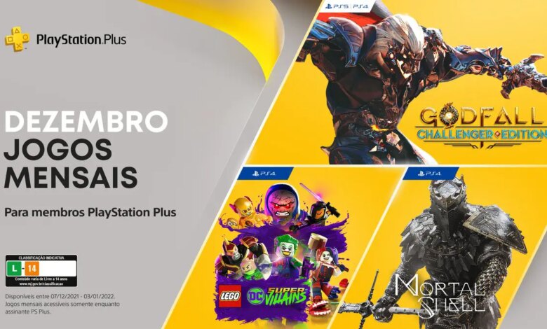 PS Plus dezembro de 2021