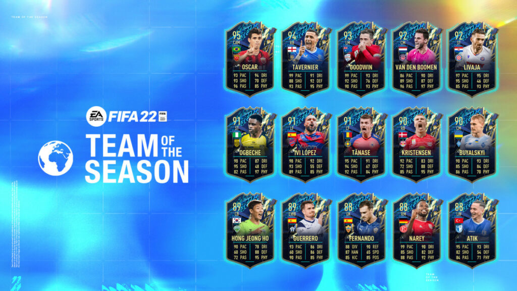 FIFA 22 TOTS