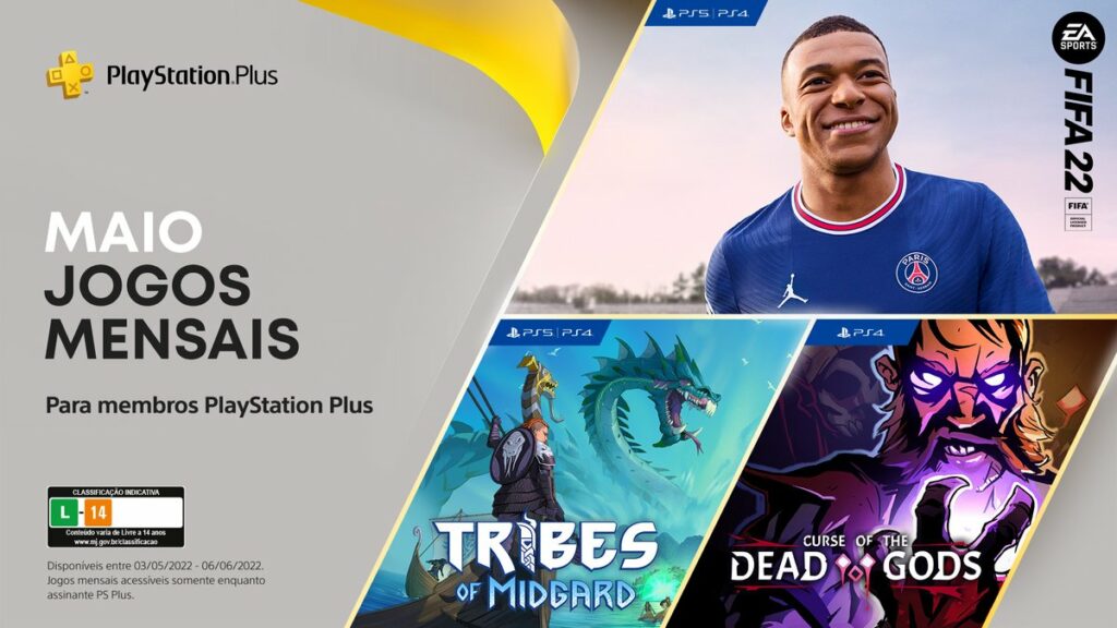 PS Plus Maio 2022