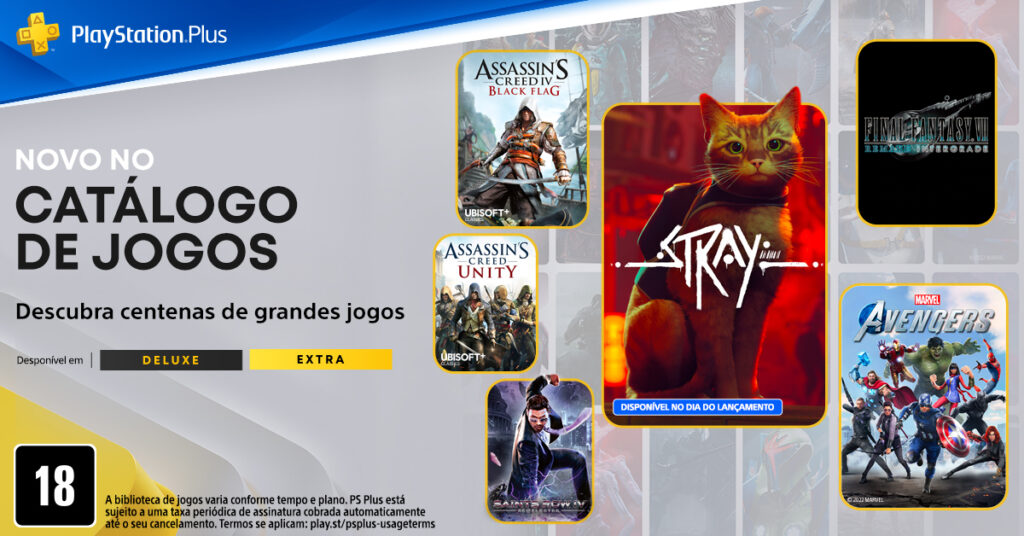 PS Plus Julho 2022