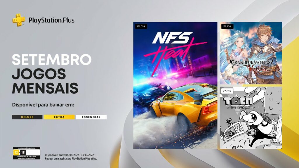 PS Plus Setembro 2022