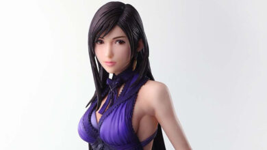 Final Fantasy VII Remake Tifa Estátua