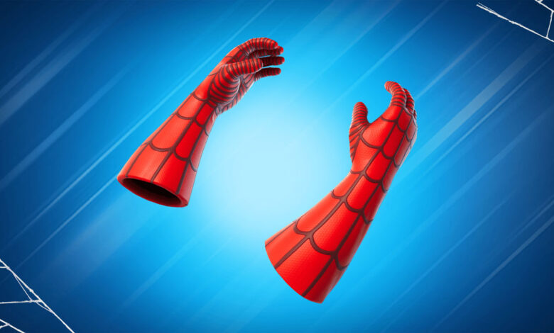 Fortnite Lançadores de Teia do Homem-Aranha