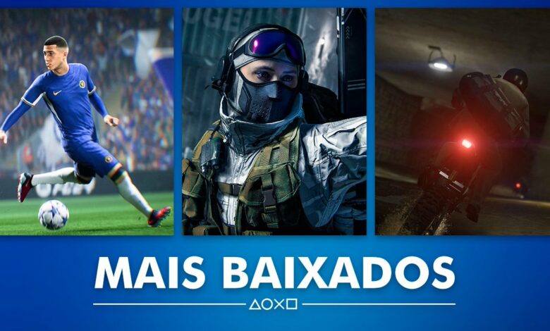 PS Store Mais Baixados Dezembro 2023