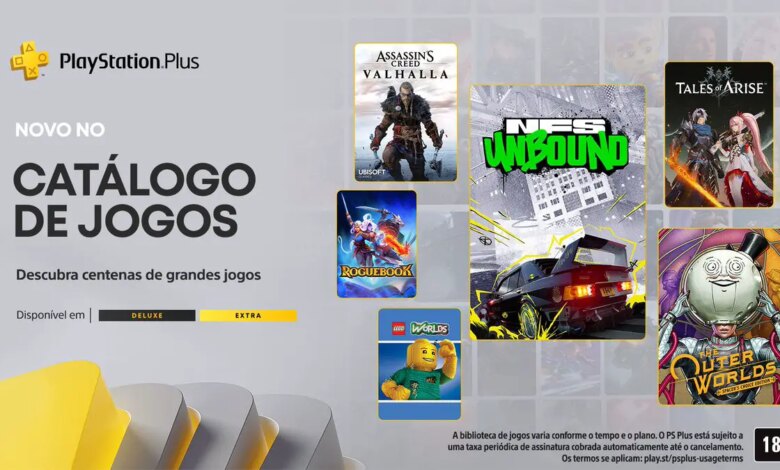 PS Plus Extra Fevereiro 2024