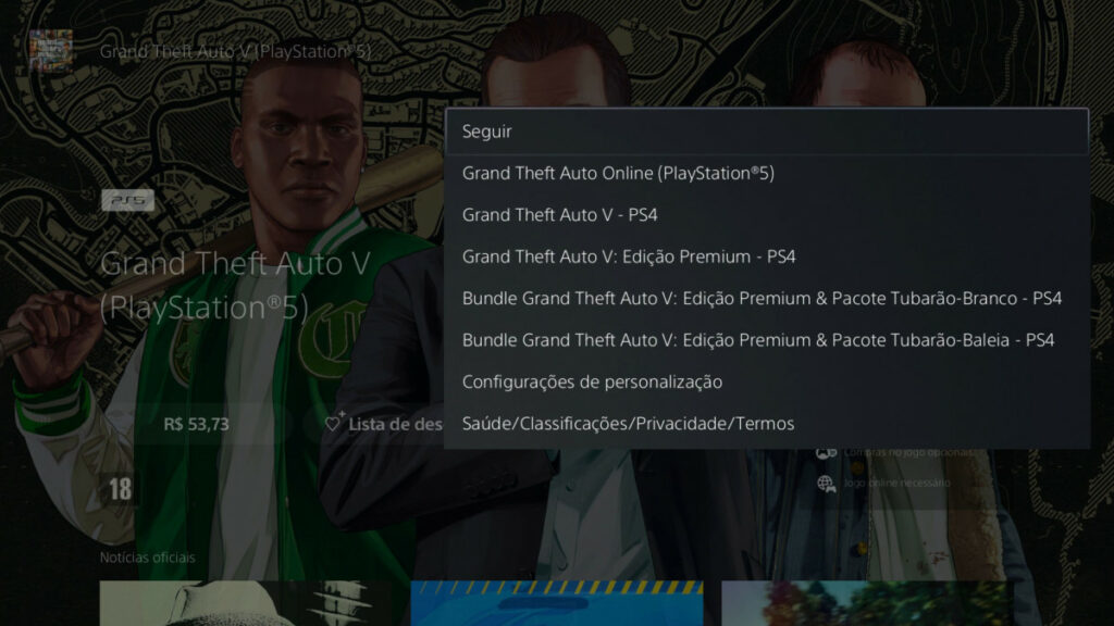 GTA V PS5