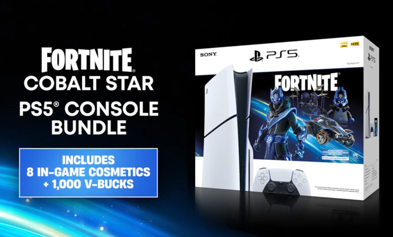 PS5 Fortnite Cobalt Star