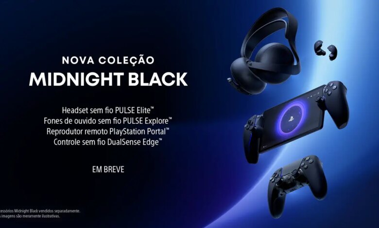 Coleção Midnight Black