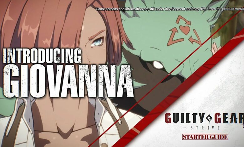 Guilty Gear Strive Giovanna