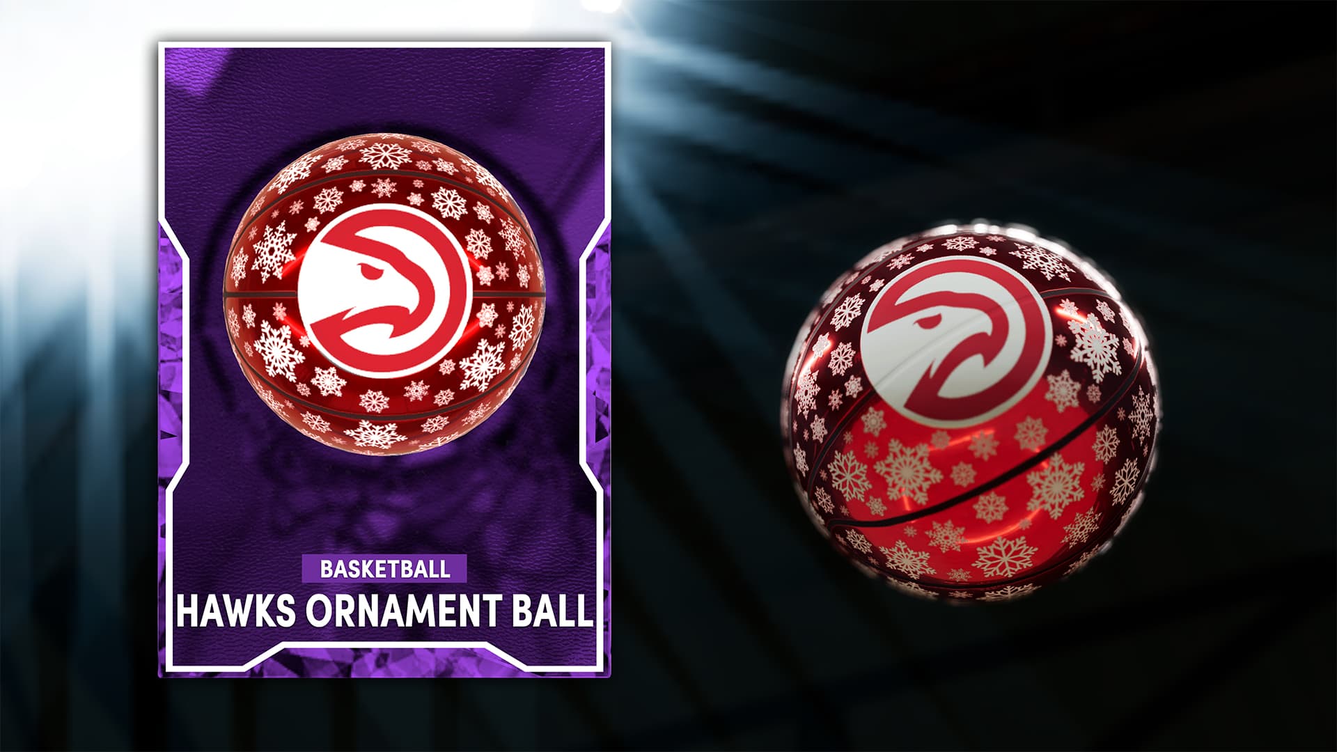 Hawks Ornament Ball CR 1920x1080