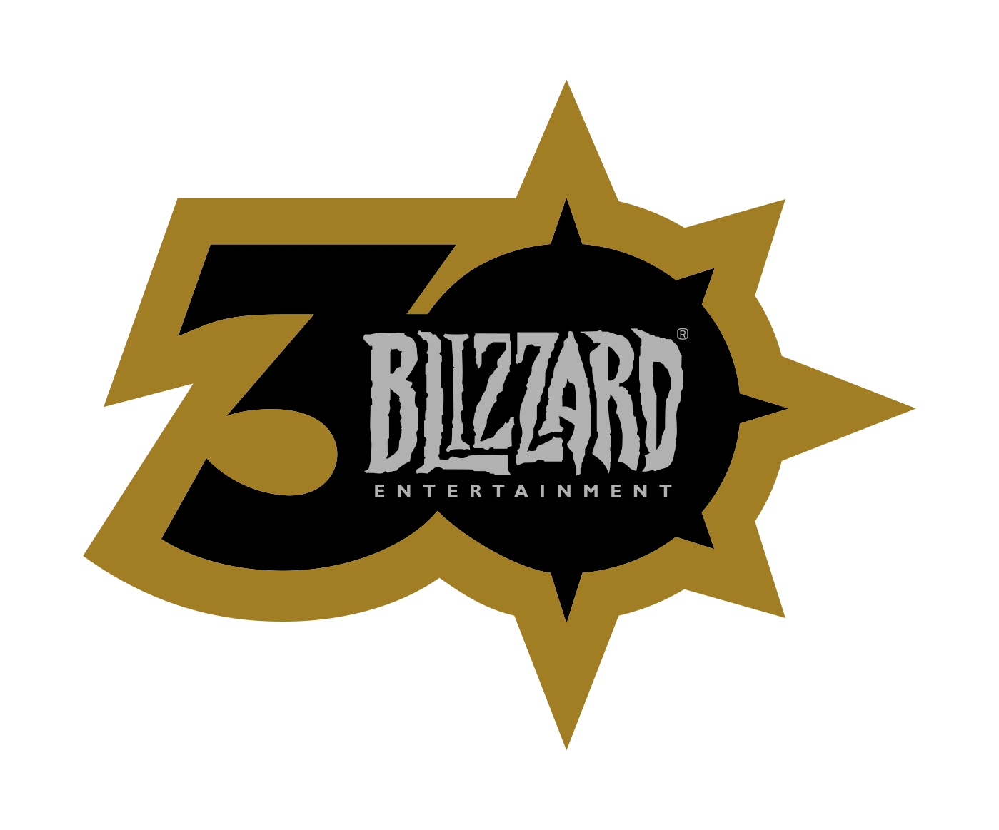 Blizzard 30th Anniversary Logo