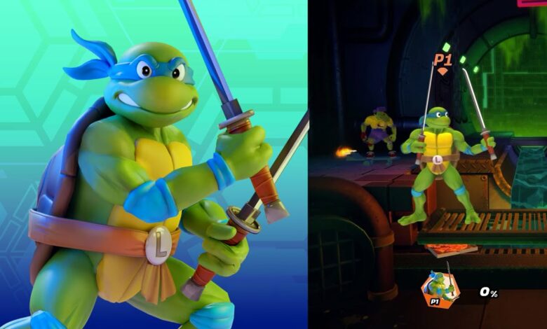 Nickelodeon All-Star Brawl Leonardo