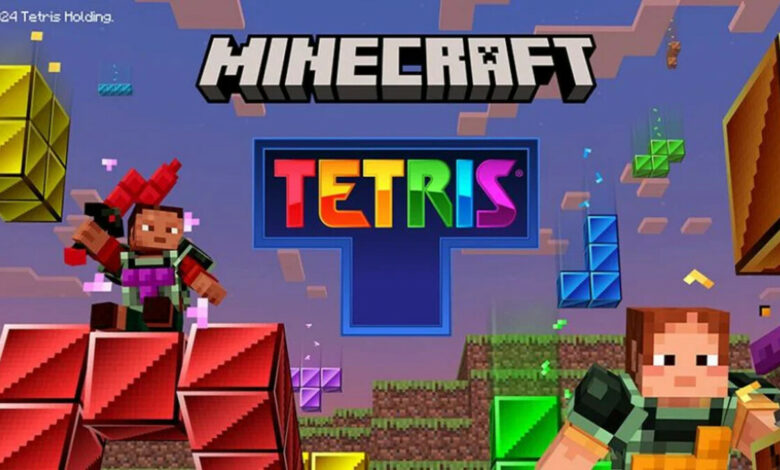 Minecraft Tetris