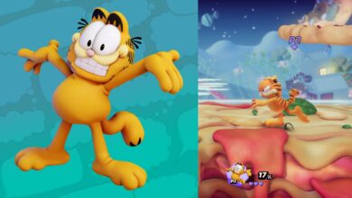 Nickelodeon All-Star Brawl Garfield