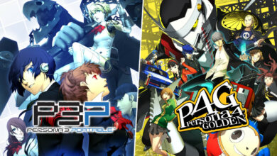 Persona 3 Portable Persona 4 Golden