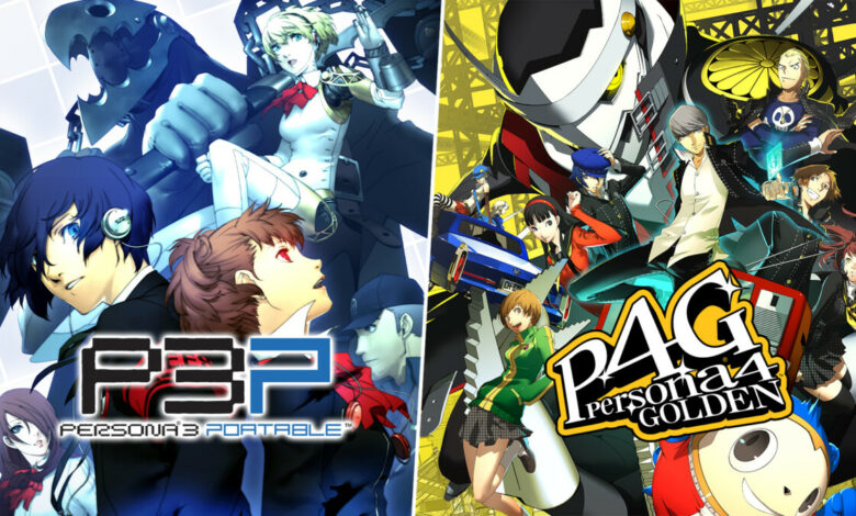 Persona 3 Portable Persona 4 Golden