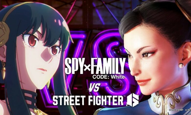 Street Fighter 6 com SPY x FAMILY CODE: White